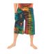 Pantalon 3/4 de pêcheur thaïlandais en coton batik