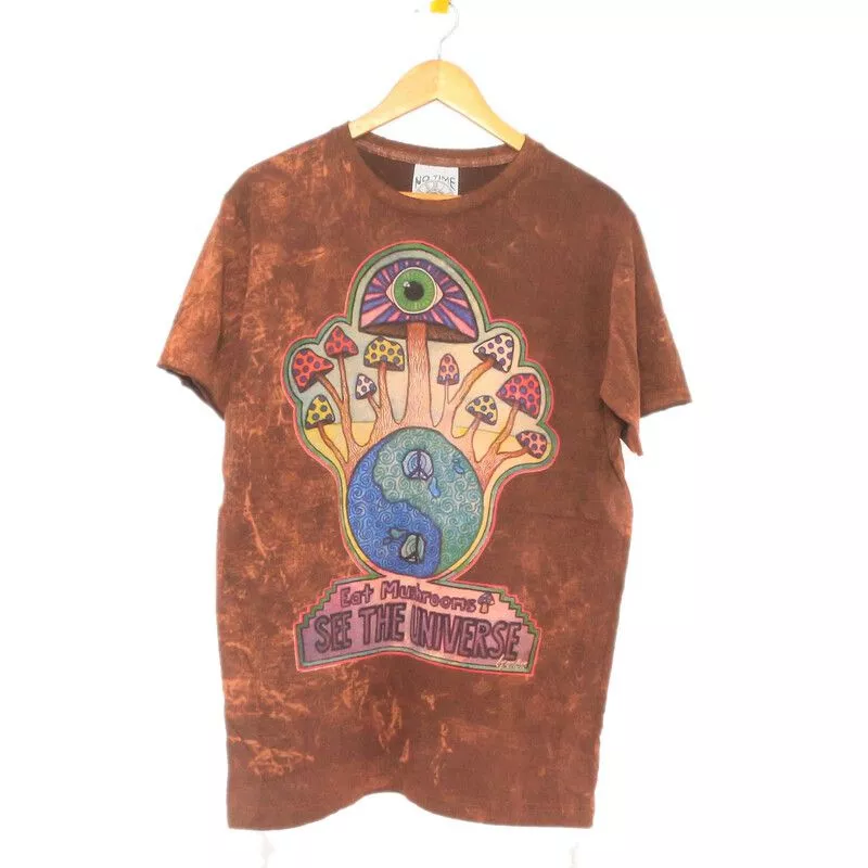 copy of T-Shirt "No Time" Champignon Taille M Stonewashed