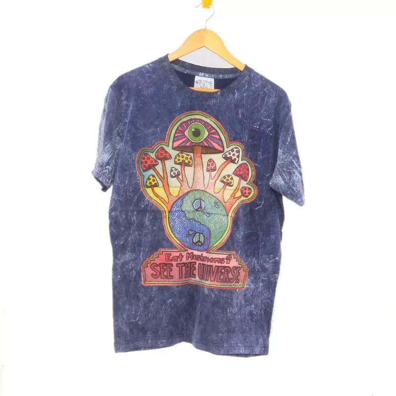 copy of "No Time" Pilze T-Shirt Größe M Stonewashed