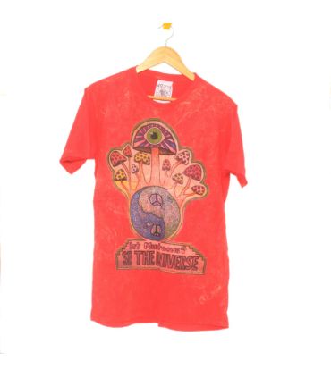 copy of "No Time" Mushroom T-Shirt Size M Stonewashed