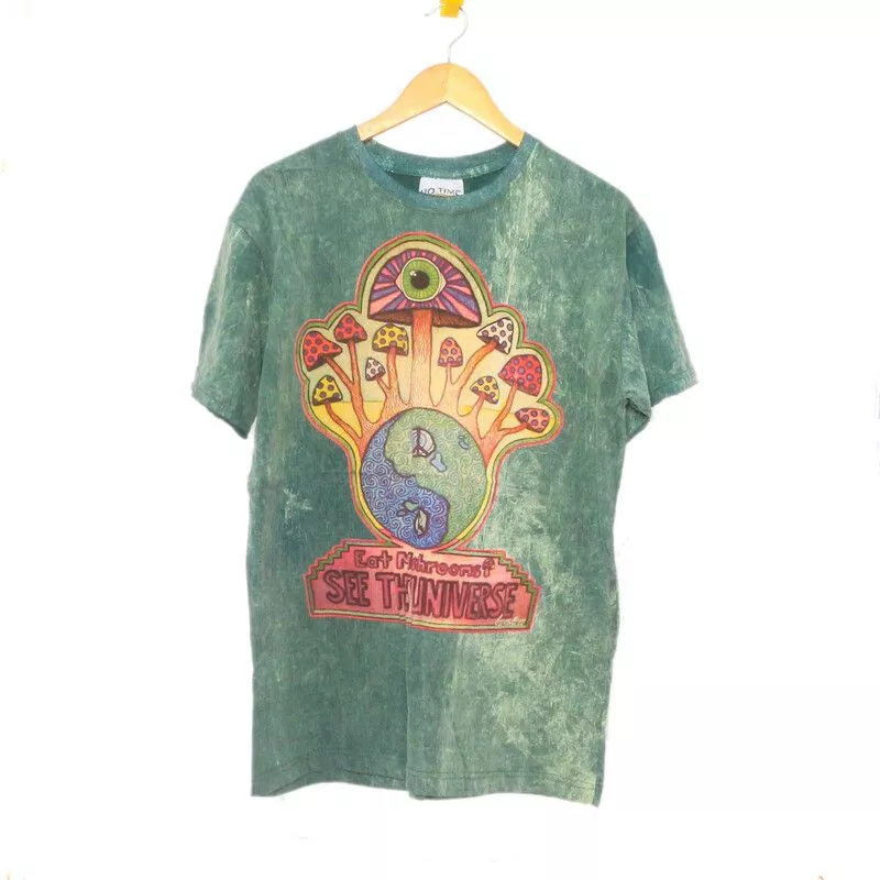 T-shirt "No Time" Taille L Stonewashed