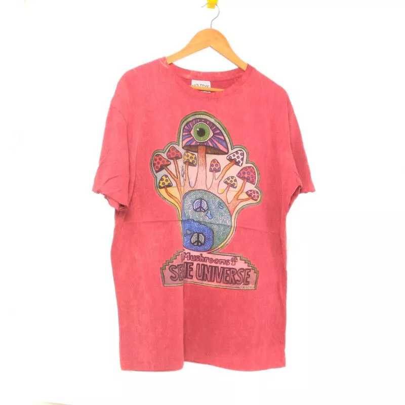T-shirt "No Time" Taille XL Stonewashed