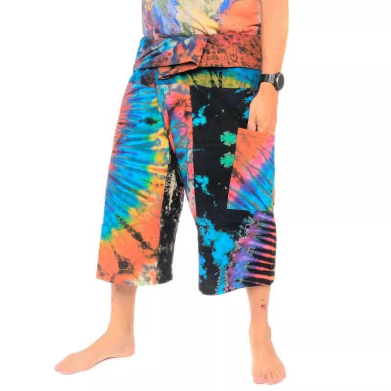3/4 Thai Fisherman Pants Batik Cotton