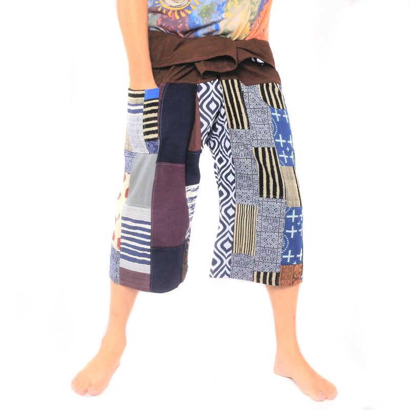 3/5 Pantalon de pêcheur thaïlandais - coton