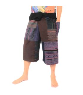 Handmade Thai fisherman pants patchwork from Chiang Mai