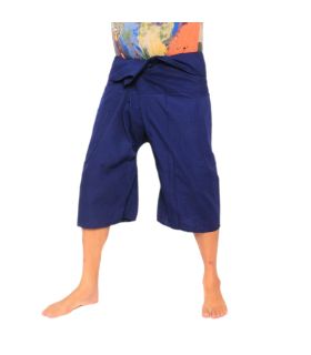 Thai Fischerhose Shorts aus Viskose in vielen Farben