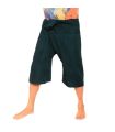 Thai Fischerhose Shorts aus Viskose in vielen Farben
