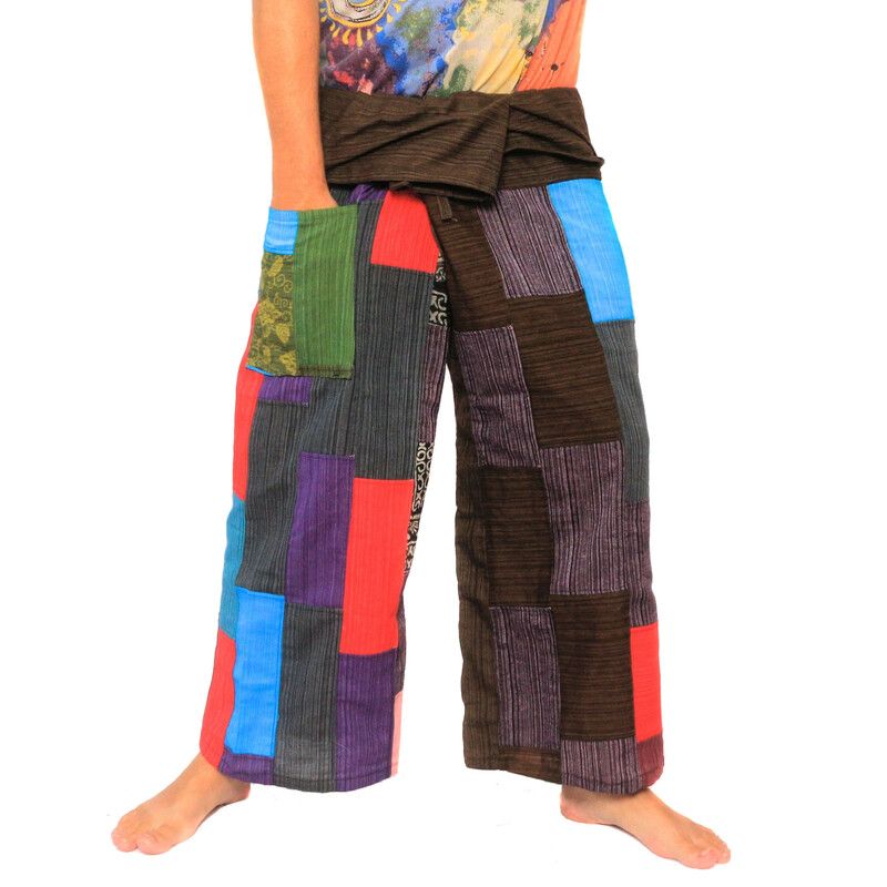 Thai fisherman pants patchwork size XL
