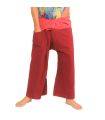 Thai fishing pants - two-tone - cotton