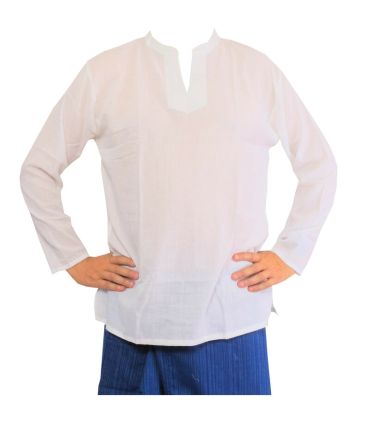 Thai cotton shirt white size XXL