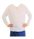 Camisa de algodón tailandesa blanca talla XXXL