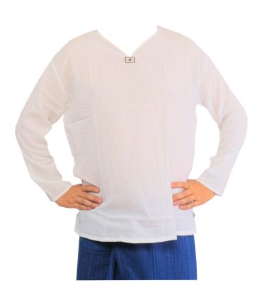 Thai cotton shirt white size XXXL