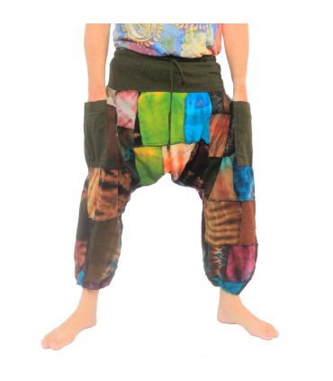 Aladin Patchworkhose Baumwolle