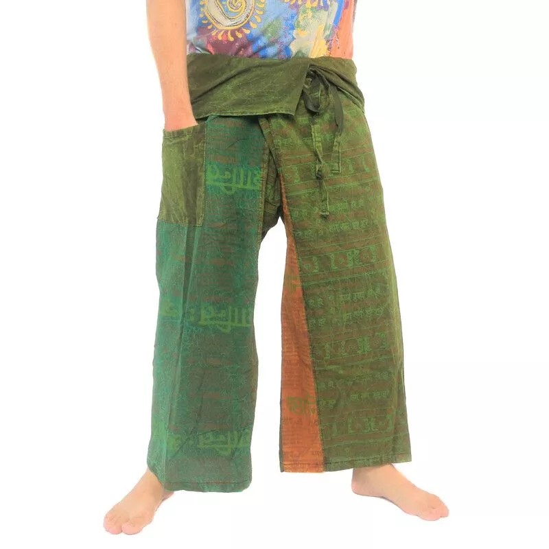 Indien Tibet Style Wickelhose