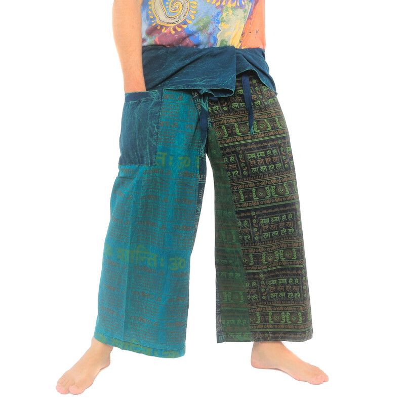 Pantalon de pêcheur thaïlandais de style indien et tibétain