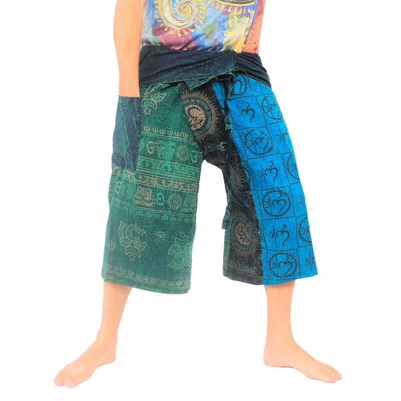 3/5 India Tibet Thai Thai fisherman's trousers