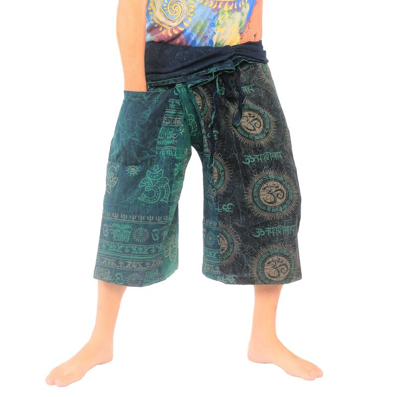 3/5 India Tibet Thai Thai fisherman's trousers