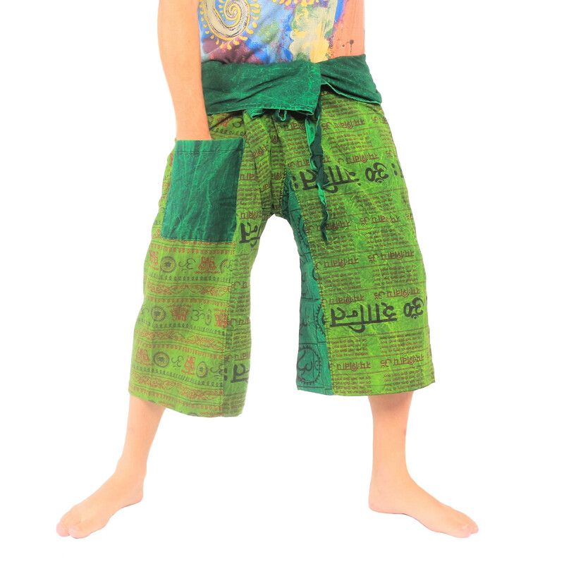 3/5 India Tibet Thai Thai fisherman's trousers