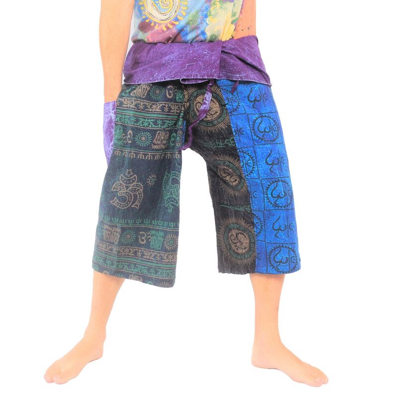 3/5 India Tibet Thai Thai fisherman's trousers