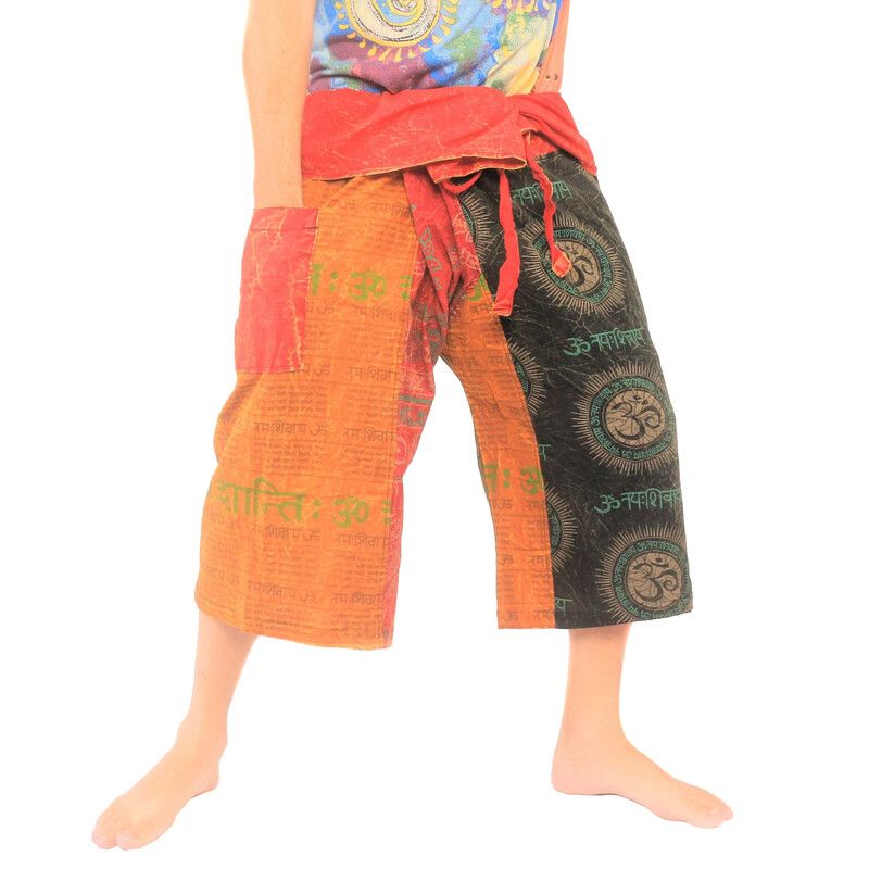 3/5 Inde Tibet Pantalon de pêcheur thaïlandais