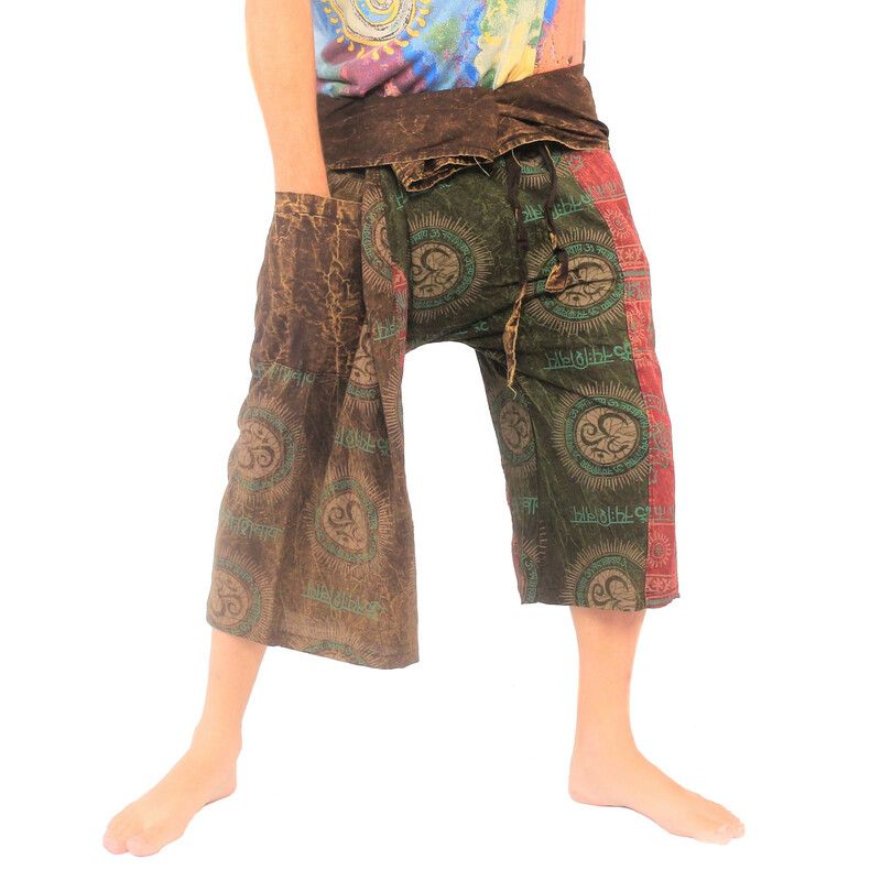 3/5 Inde Tibet Pantalon de pêcheur thaïlandais