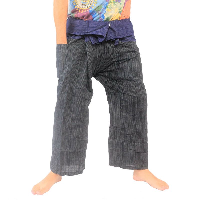 Thai Fisherman Pants Baumwoll-Mix Wickelhose Unisex