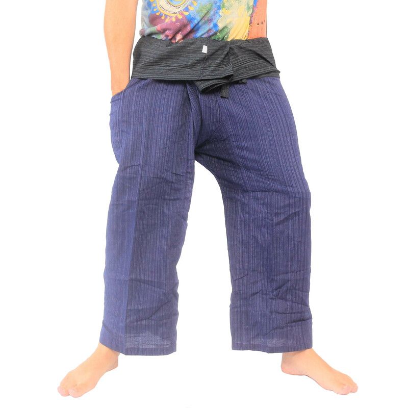 Thai Fisherman Pants Baumwoll-Mix Wickelhose Unisex