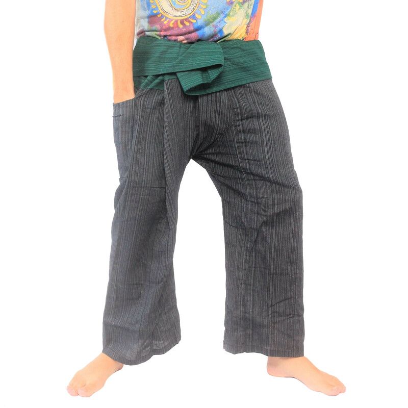 Thai Fisherman Pants Baumwoll-Mix Wickelhose Unisex