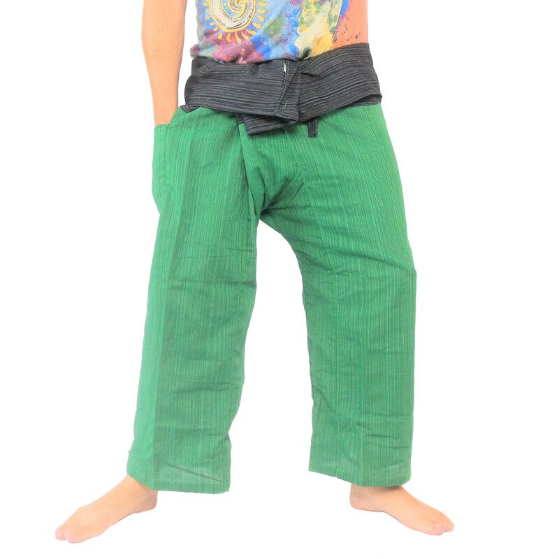 Thai Fisherman Pants Baumwoll-Mix Wickelhose Unisex