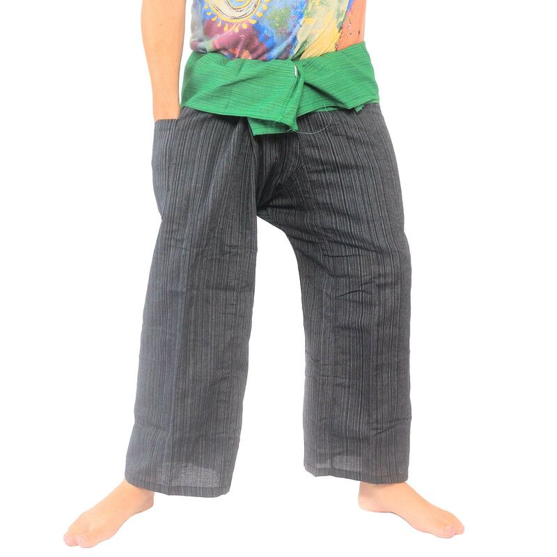 Thai Fisherman Pants Baumwoll-Mix Wickelhose Unisex