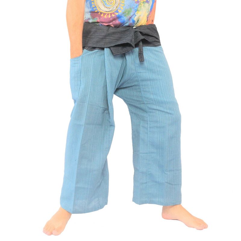Thai Fisherman Pants Baumwoll-Mix Wickelhose Unisex