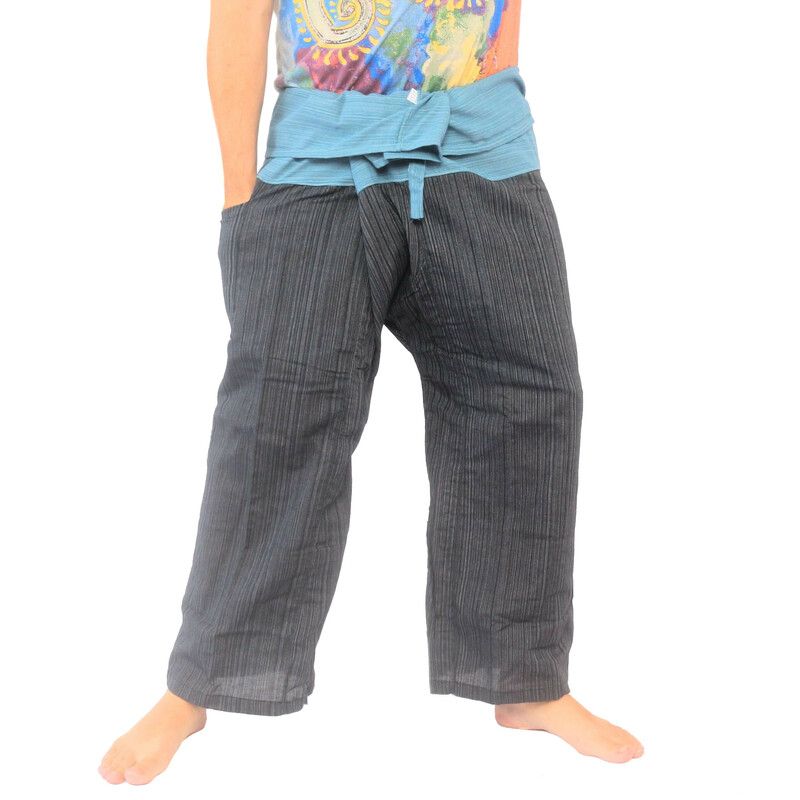 Thai Fisherman Pants Baumwoll-Mix Wickelhose Unisex