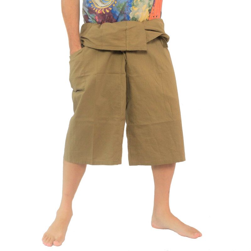 Cool Thai fishing pants in capri length in many colors of cotton