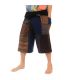 Pantalones de pescador tailandeses hechos a mano Patchwork de Chiang Mai