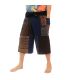 Pantalones de pescador tailandeses hechos a mano Patchwork de Chiang Mai