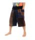 Pantalones de pescador tailandeses hechos a mano Patchwork de Chiang Mai