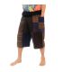 Pantalones de pescador tailandeses hechos a mano Patchwork de Chiang Mai