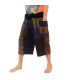 Pantalones de pescador tailandeses hechos a mano Patchwork de Chiang Mai