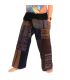 Handgefertigte Thai Wickelhose/Fischerhose Patchwork aus Chiang Mai | Einzigartiges Design