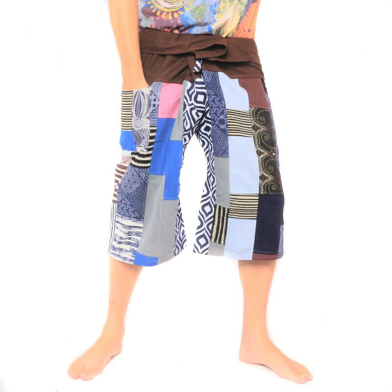 3/5 Thai fisherman pants - cotton