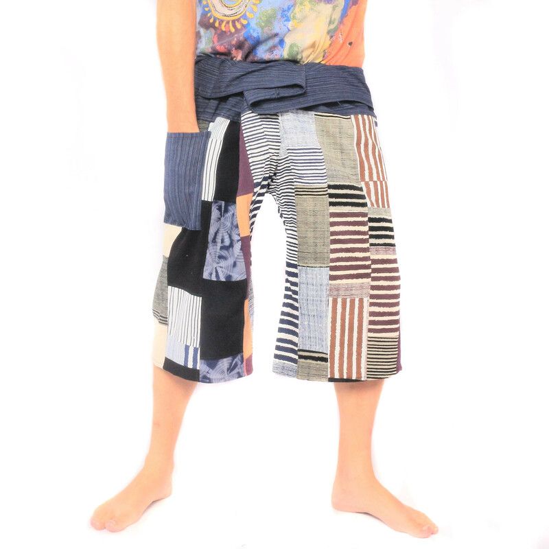 3/5 Thai fisherman pants - cotton