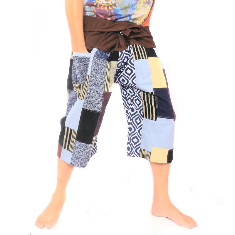 3/5 Thai fisherman pants - cotton