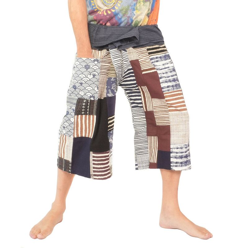 3/5 Thai fisherman pants - cotton