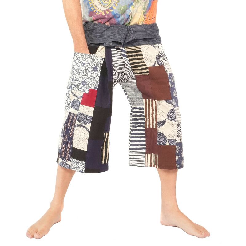 3/5 Thai fisherman pants - cotton