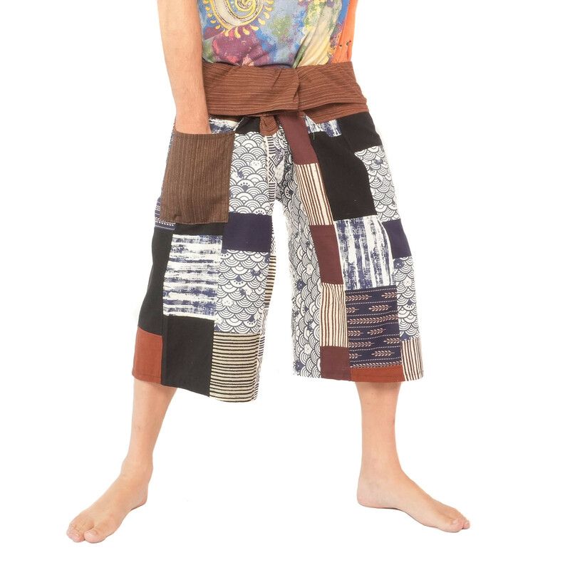 3/5 Thai fisherman pants - cotton