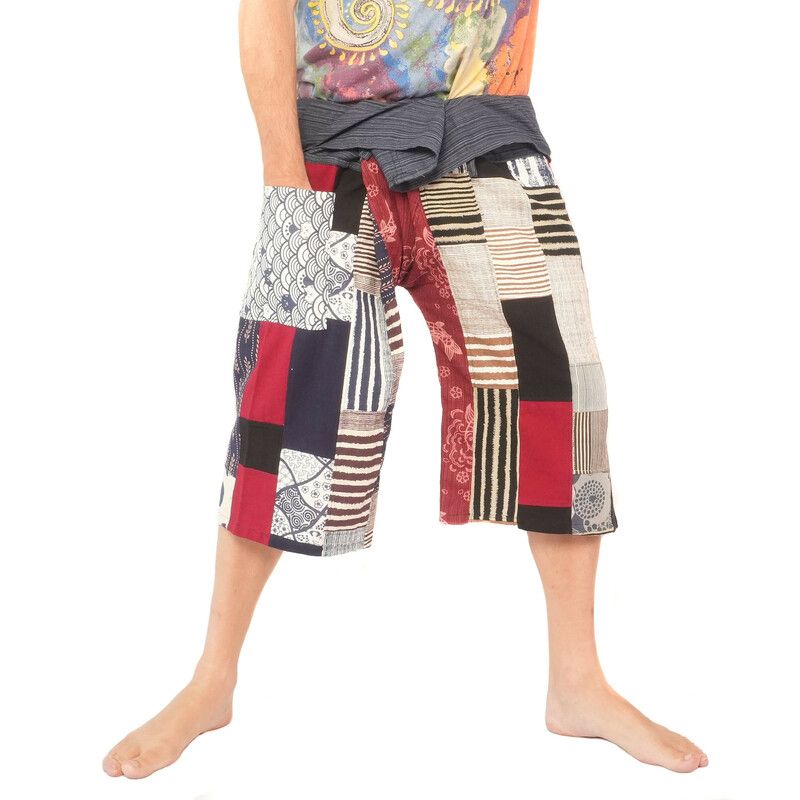 3/5 Thai fisherman pants - cotton