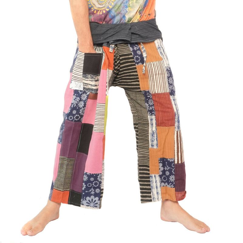 Thai Fischerhose Patchwork