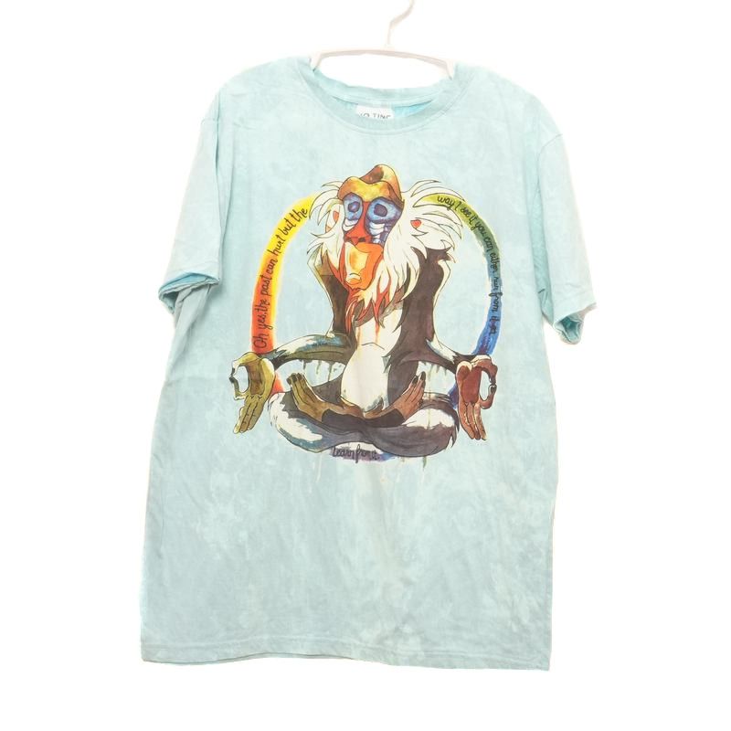 No Time T-Shirt Cartoon Monkey with Lion King Quote