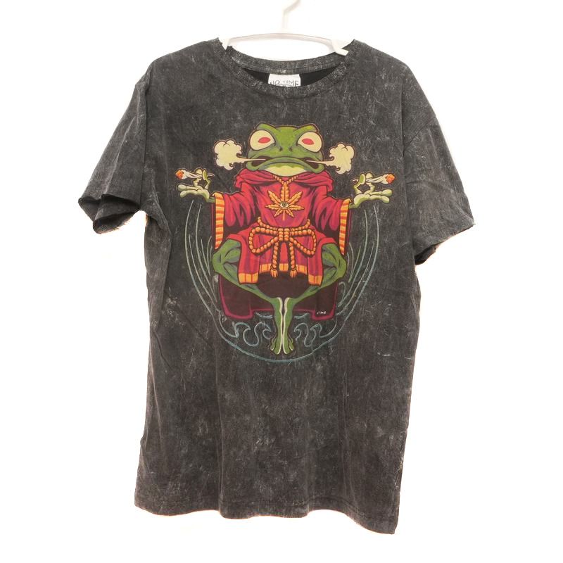 No Time T-Shirt Smoking Frog Edition