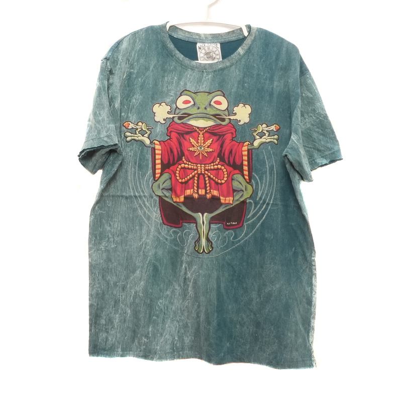 No Time T-Shirt Smoking Frog Edition